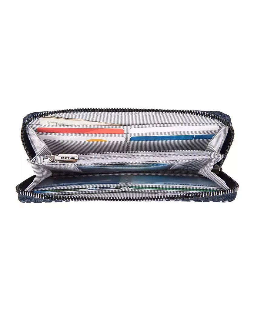 商品Travelon|RFID Blocking Zip Wallet,价格¥145,第5张图片详细描述