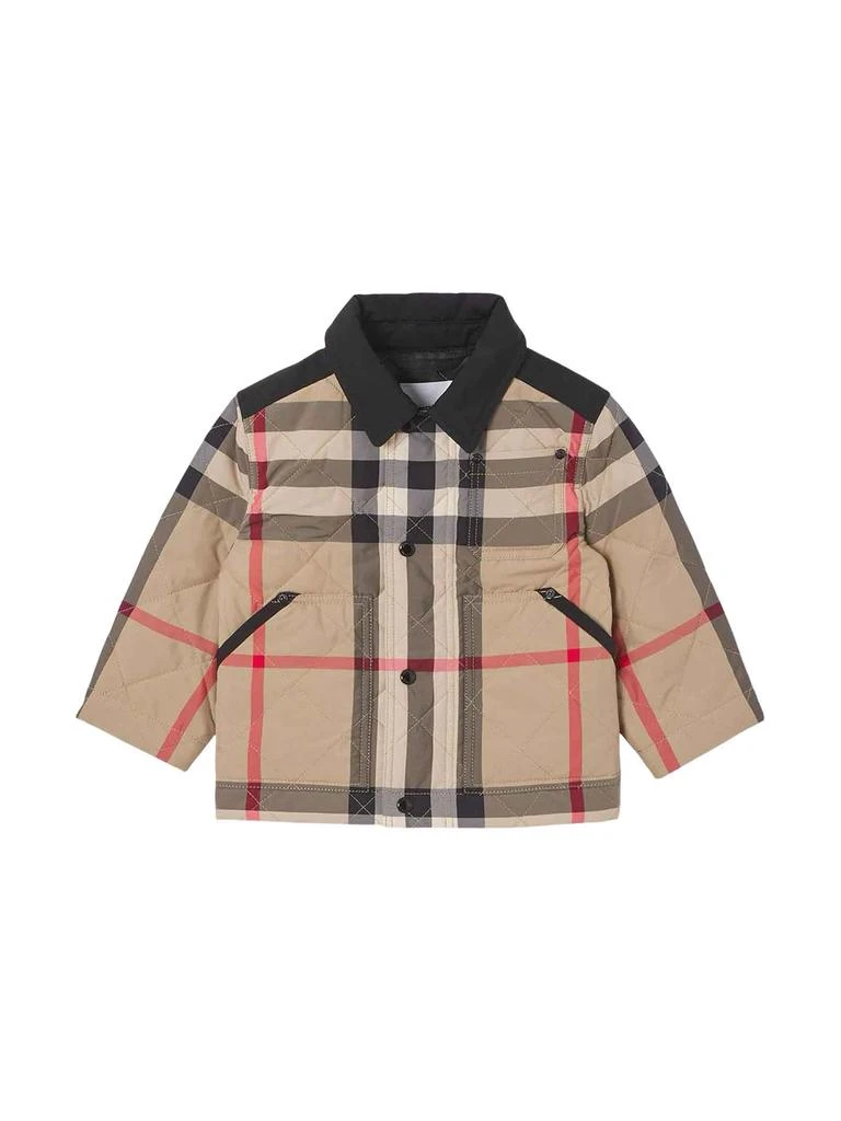 商品Burberry|Burberry Beige Jacket Baby Boy,价格¥4040,第1张图片