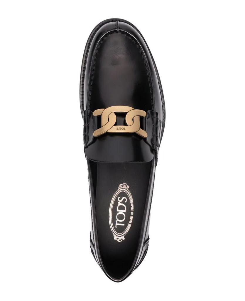 商品Tod's|Loafers In Black Semi-shiny Leather,价格¥5021,第6张图片详细描述