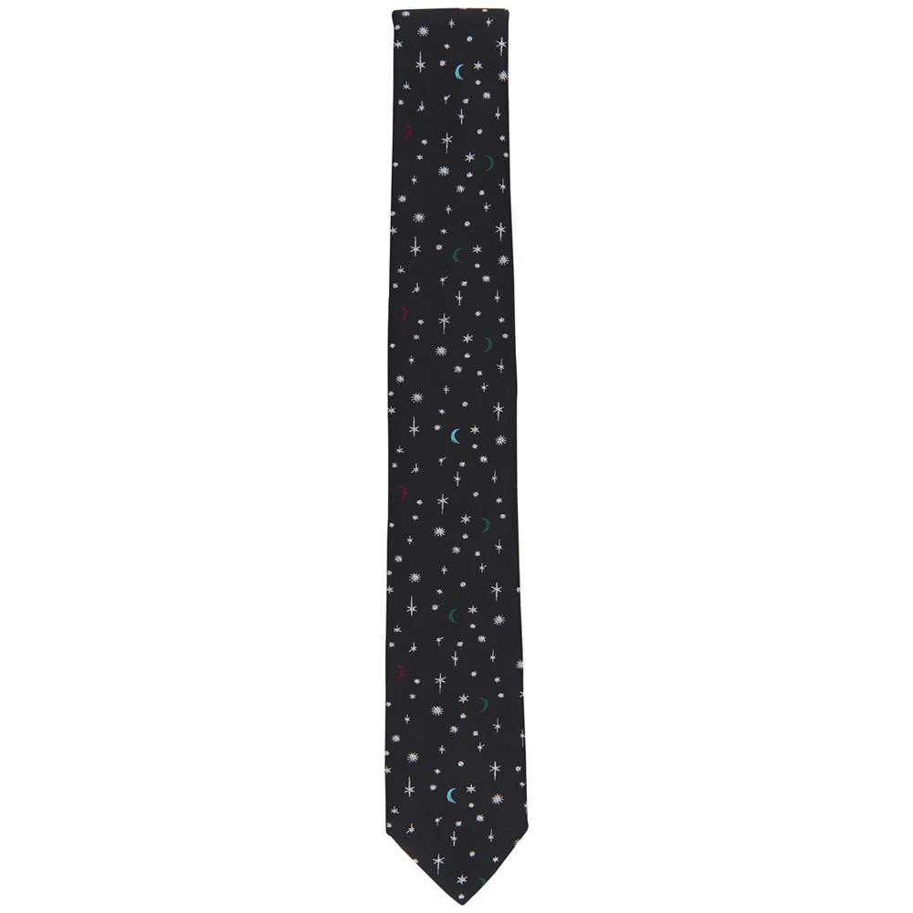 商品Bar III|Men's Miniature Moon and Stars Tie, Created for Macy's,价格¥165,第2张图片详细描述