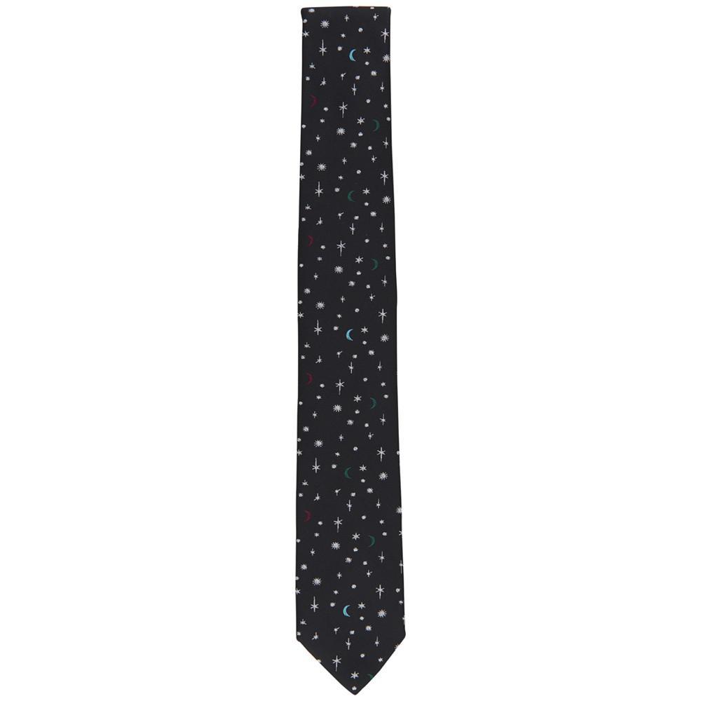 商品Bar III|Men's Miniature Moon and Stars Tie, Created for Macy's,价格¥406,第4张图片详细描述