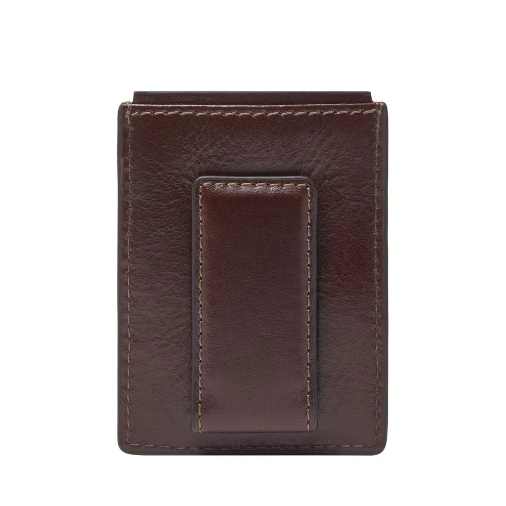 商品Fossil|Fossil Men's Mykel Leather Front Pocket Wallet,价格¥151,第3张图片详细描述