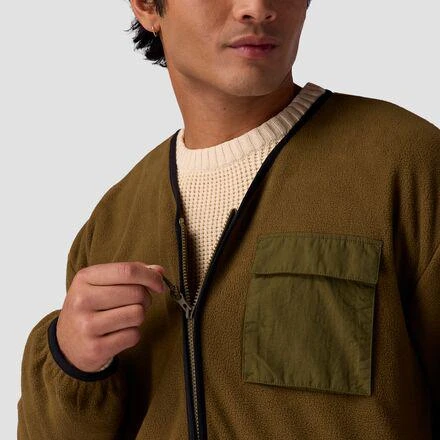 商品Stoic|Banjo Fleece Cardigan - Men's,价格¥194,第4张图片详细描述