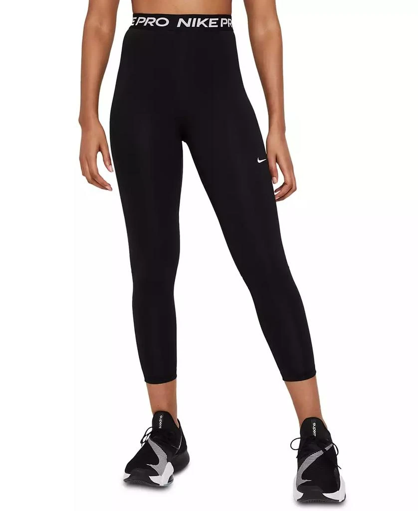 商品NIKE|Pro 365 Women's High-Waisted 7/8 Mesh Panel Leggings,价格¥238,第1张图片