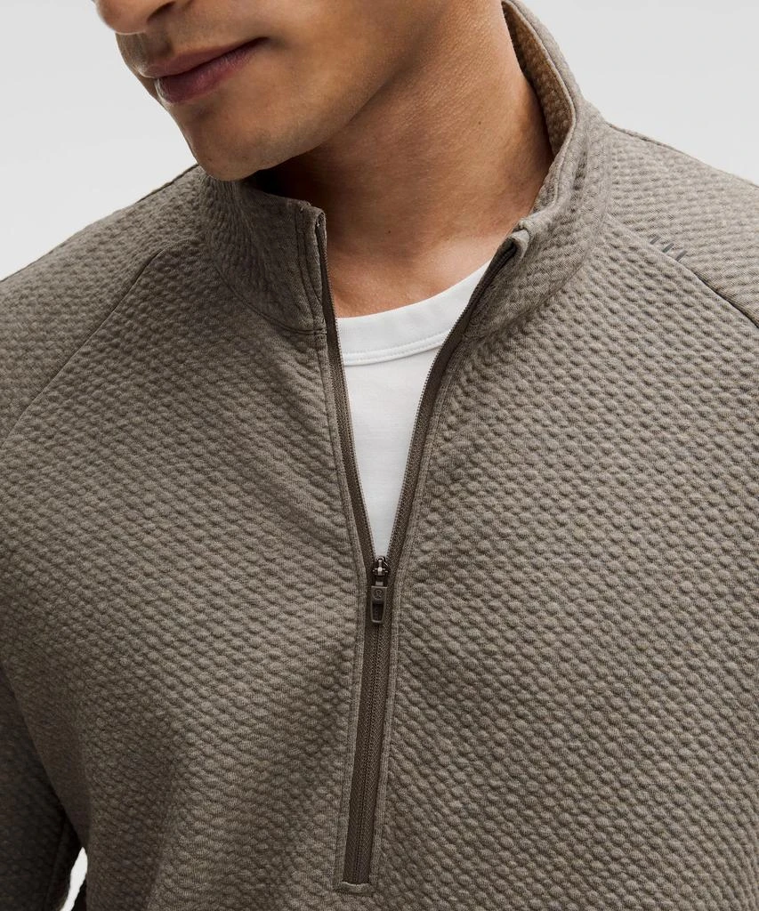 Textured Double-Knit Cotton Half Zip 商品
