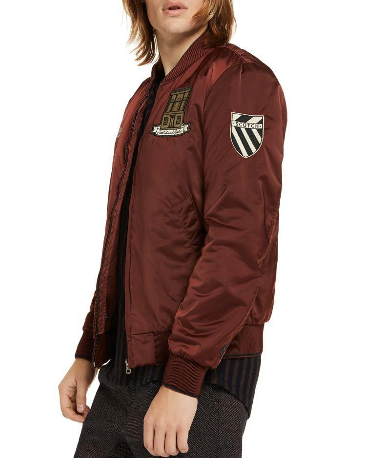 商品Scotch & Soda|Scotch & Soda Padded Bomber Jacket,价格¥1318,第3张图片详细描述