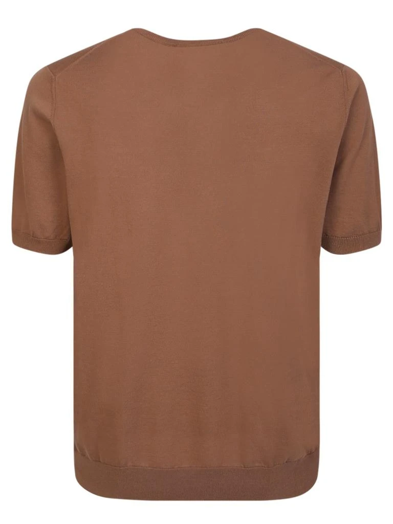 商品TAGLIATORE|Tagliatore Biscuit T-shirt,价格¥1708,第2张图片详细描述