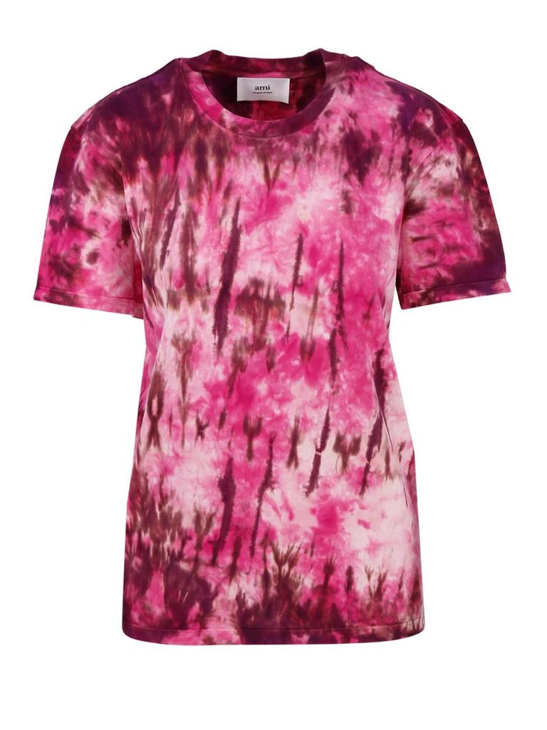 商品AMI|AMI Tie-Dyed Crewneck T-Shirt,价格¥423,第1张图片