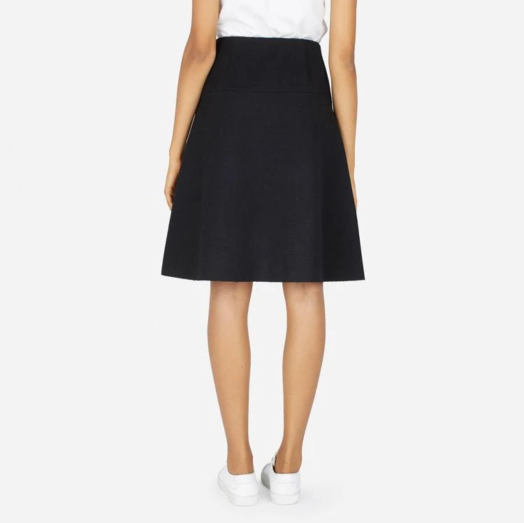 商品Everlane|The Premium Wool Flared Skirt,价格¥568,第3张图片详细描述