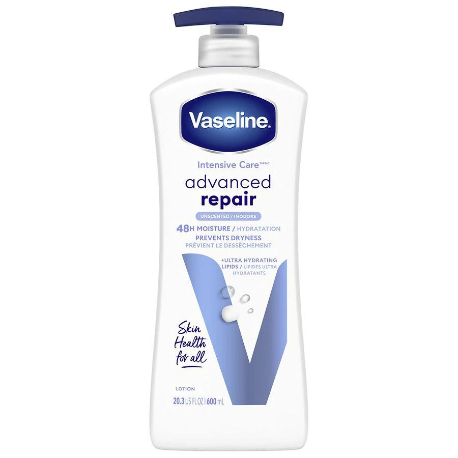 商品Vaseline|Advanced Repair Body Lotion Unscented,价格¥82,第1张图片