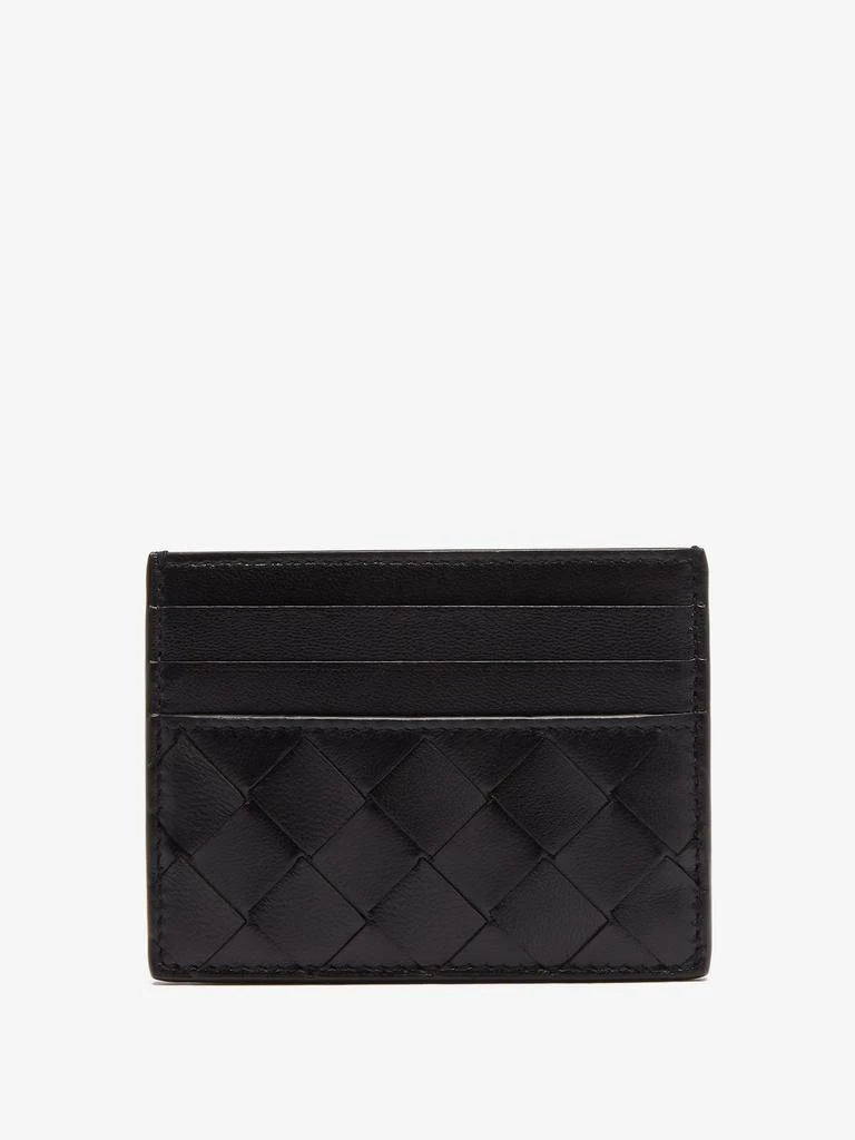 商品Bottega Veneta|Intrecciato-leather cardholder,价格¥2741,第1张图片