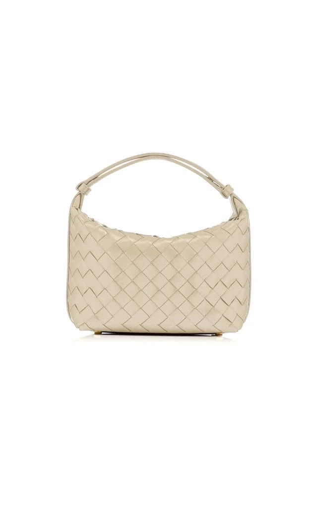 商品Bottega Veneta|Bottega Veneta - Wallace Intrecciato Leather Mini Bag - White - OS - Moda Operandi,价格¥19438,第1张图片