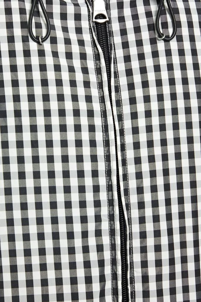 商品Sandro|Gingham shell hooded jacket,价格¥668,第4张图片详细描述