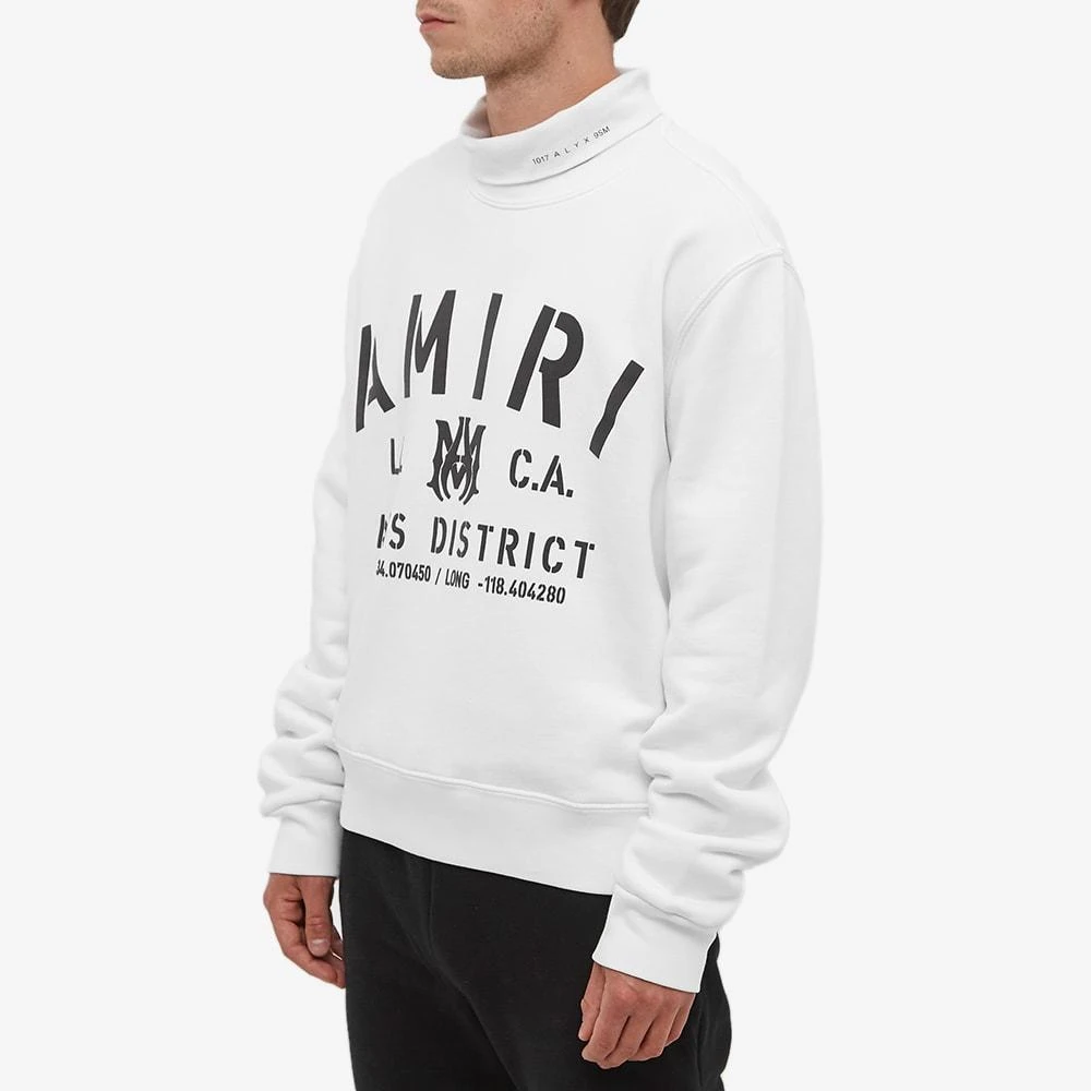 商品AMIRI|AMIRI Stencil Crew Sweat,价格¥2891,第2张图片详细描述