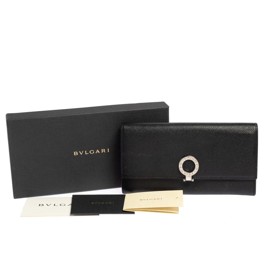 商品[二手商品] BVLGARI|Bvlgari Black Leather Bvlgari Bvlgari Continental Wallet,价格¥913,第5张图片详细描述