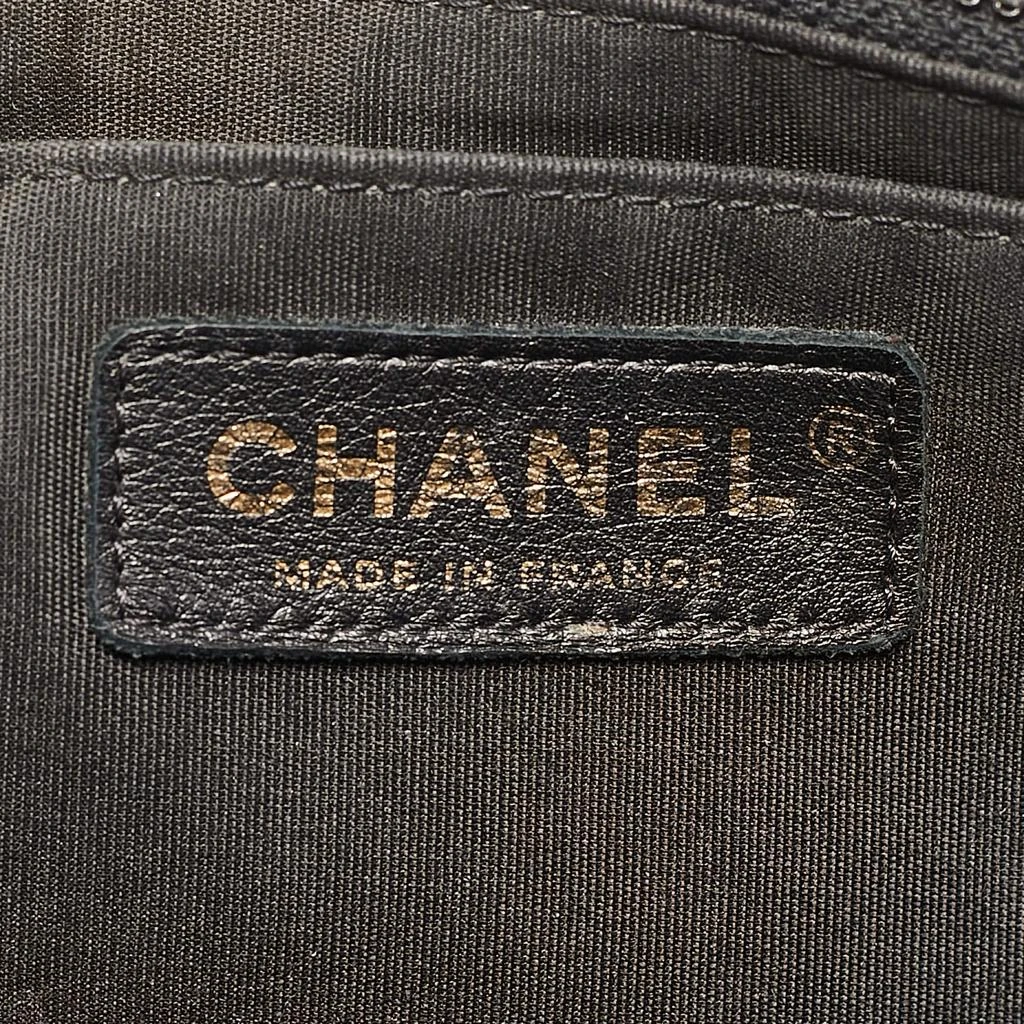 Chanel Black Diamond Stitched Suede Lovely Chains Flap Bag 商品