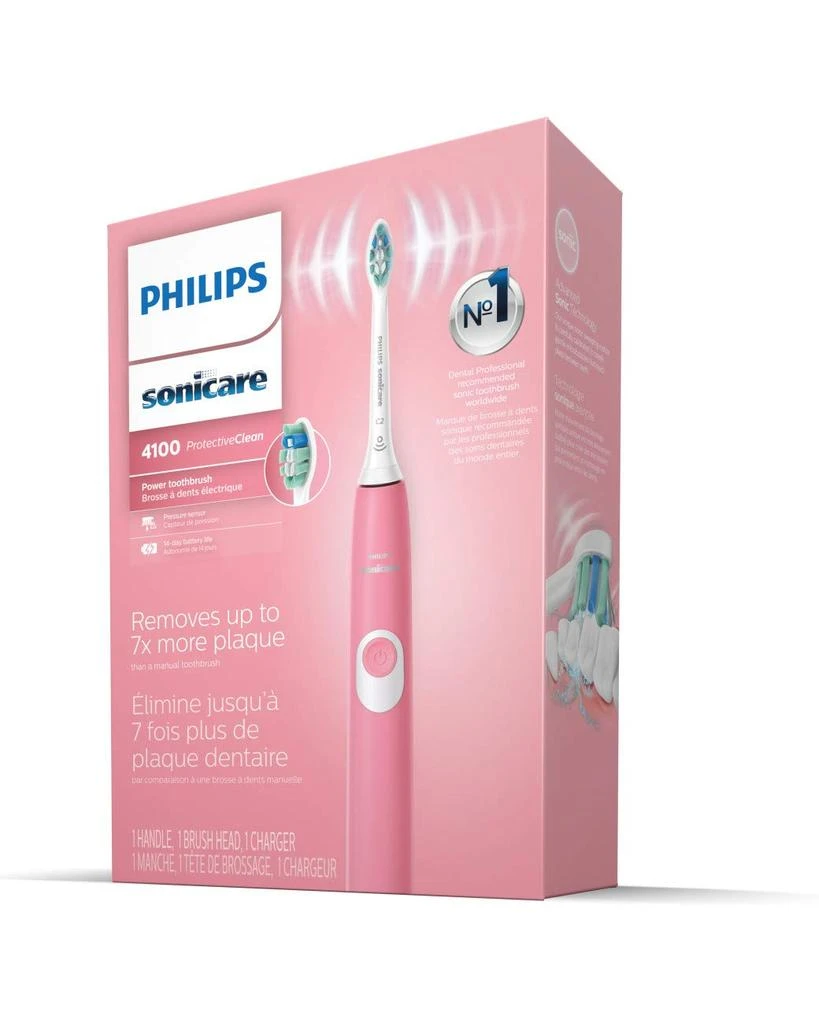 Philips Sonicare ProtectiveClean 4100 Rechargeable Electric Power Toothbrush, Pink, HX6815/01 商品