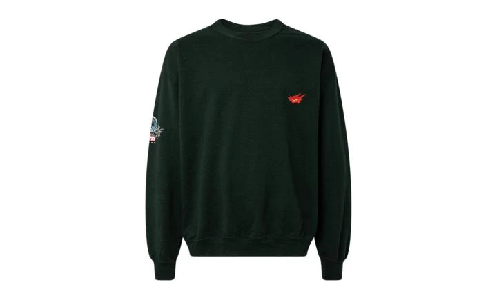 商品Travis Scott|Travis Scott Heritage II Crewneck,价格¥714-¥895,第1张图片