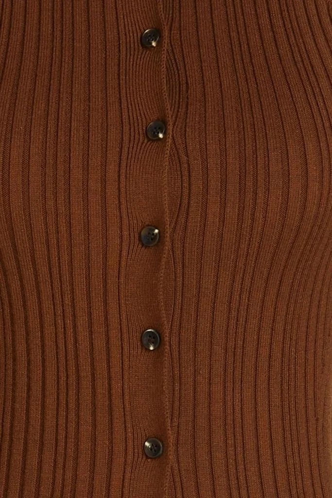 商品LVIR|Cutout ribbed-knit cardigan,价格¥539,第4张图片详细描述