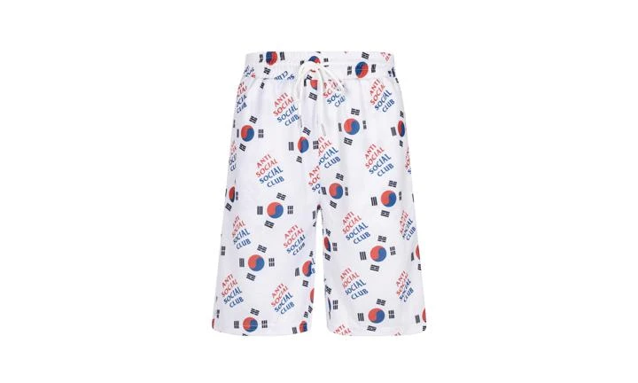 商品Anti Social Social Club|Anti Social Social Club Assc X Case Study Flag Mesh Shorts,价格¥850,第1张图片
