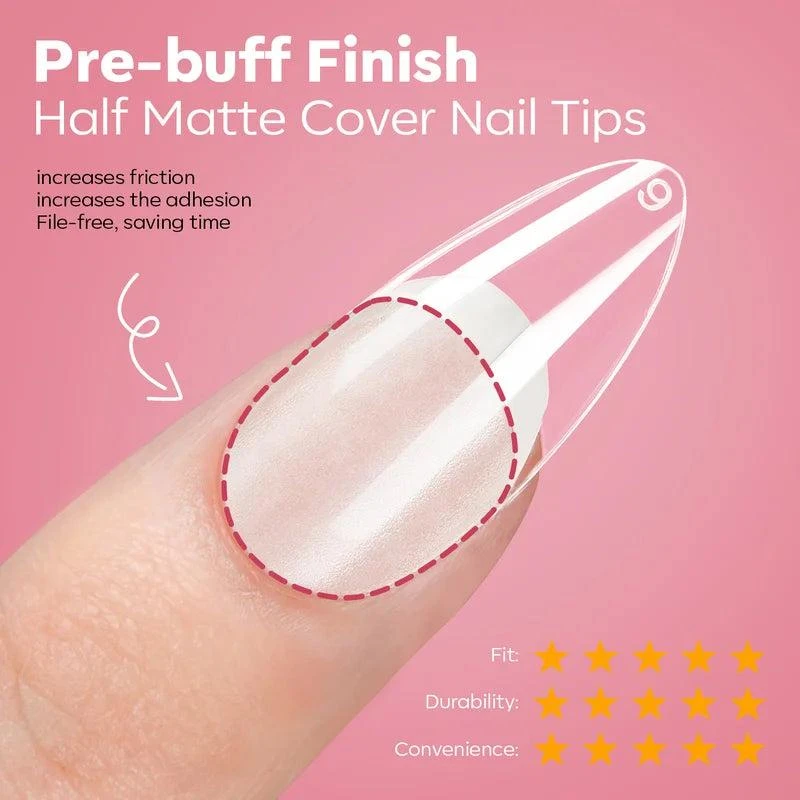 商品[国内直发] MODELONES|Medium Almond Nail Tips Kit,价格¥184,第4张图片详细描述