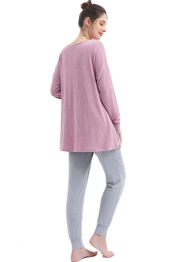 商品Kimi & Kai|Emilia Maternity/Nursing Lounge Sweatshirt & Jogger Pants,价格¥740,第4张图片详细描述