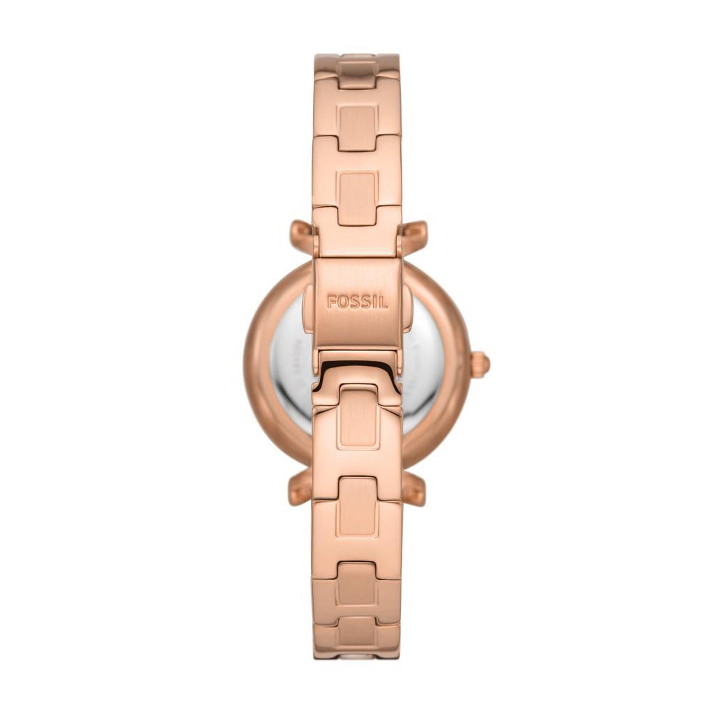商品Fossil|Carlie Three-Hand Stainless Watch - ES5202,价格¥655,第5张图片详细描述