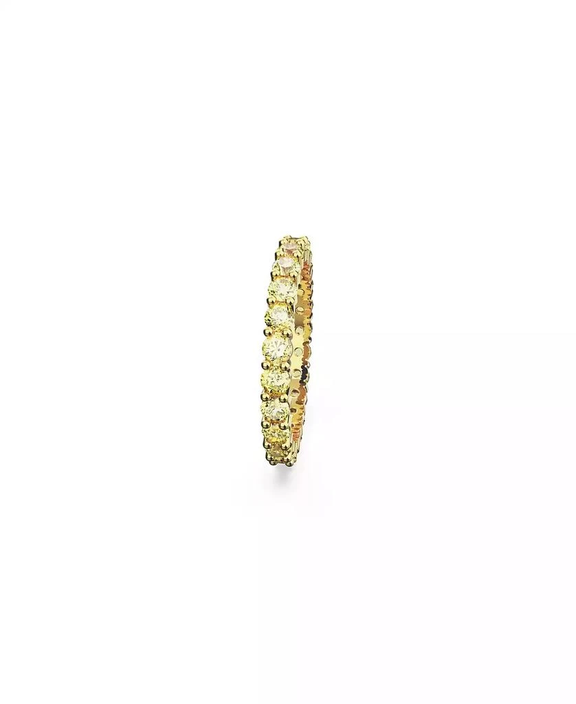 商品Swarovski|Crystal Round Cut Yellow Matrix Ring,价格¥623,第3张图片详细描述