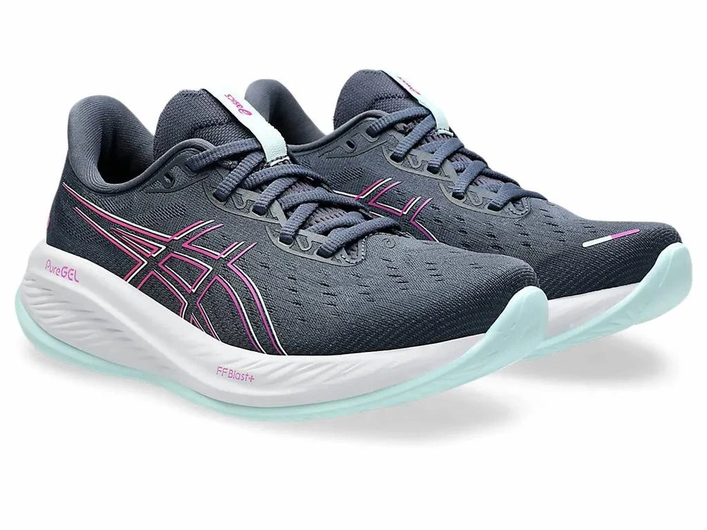 商品Asics|Women's Gel-Cumulus 26 Running Shoes In Tarmac/bold Magenta,价格¥914,第1张图片