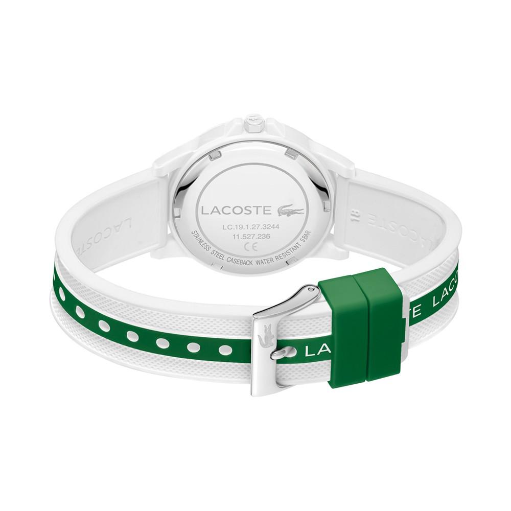 Kids' Rider White & Green Silicone Strap Watch 36mm商品第3张图片规格展示