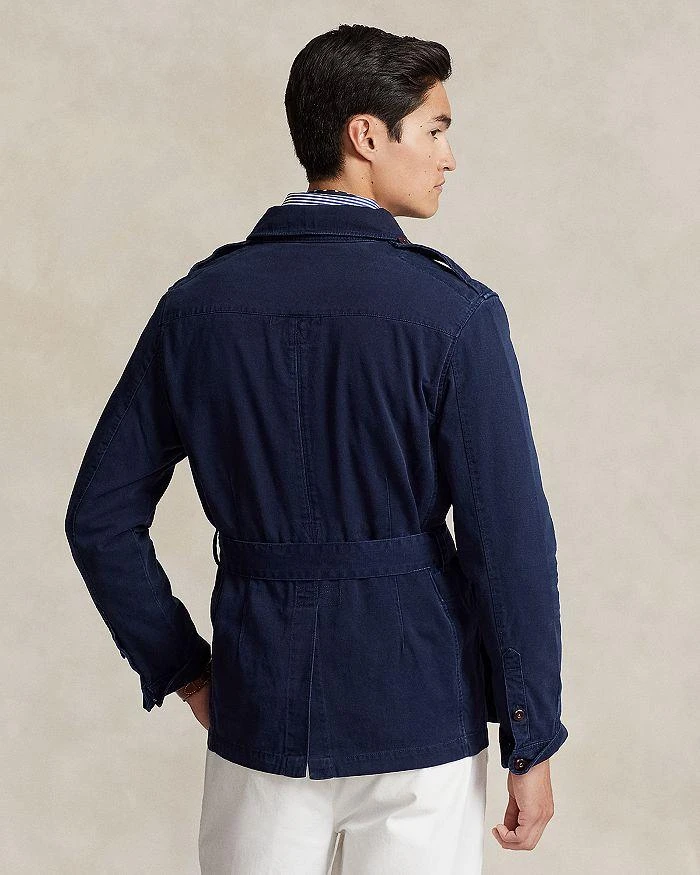 商品Ralph Lauren|Cotton Twill Belted Utility Jacket,价格¥1354,第4张图片详细描述