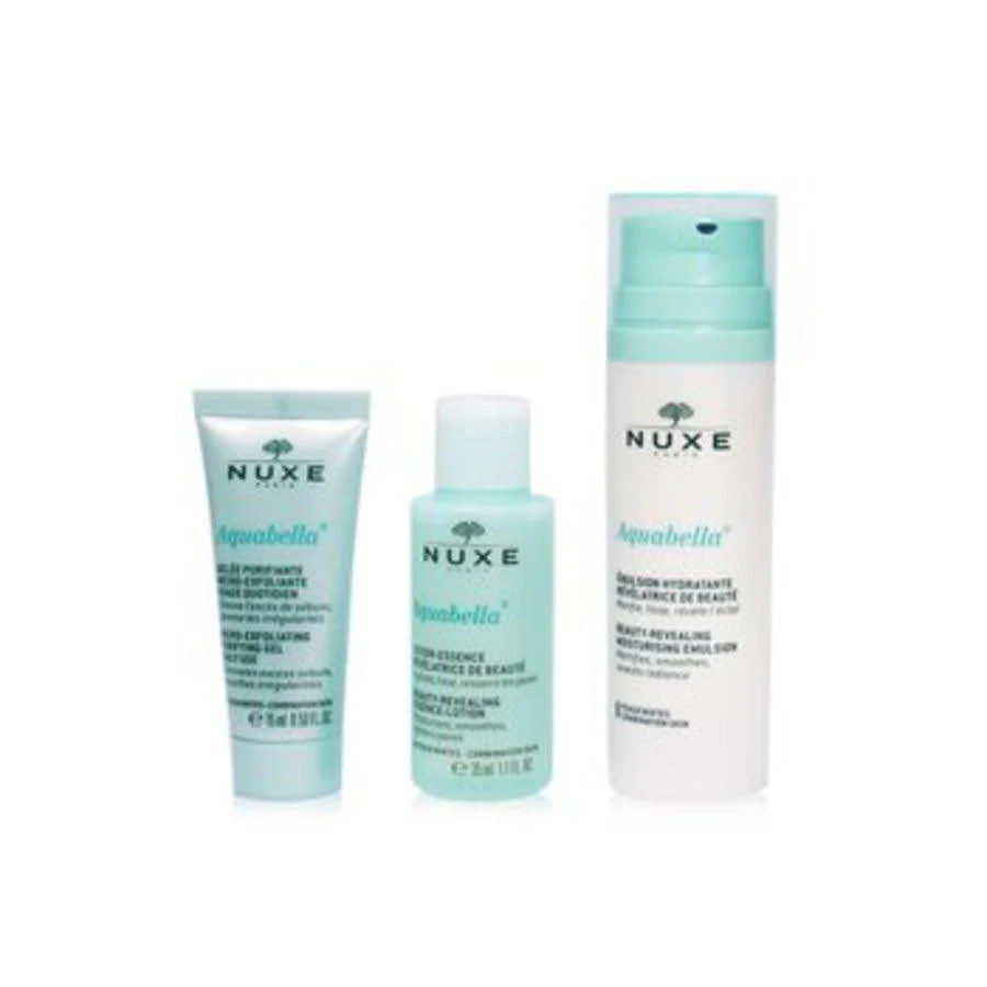 商品NUXE|- Aquabella Hydration Set (For Combination Skin): Purifying Gel 15ml + Essence-Lotion 35ml + Moisturising Emulsion 50ml  3pcs+1bag,价格¥231,第1张图片