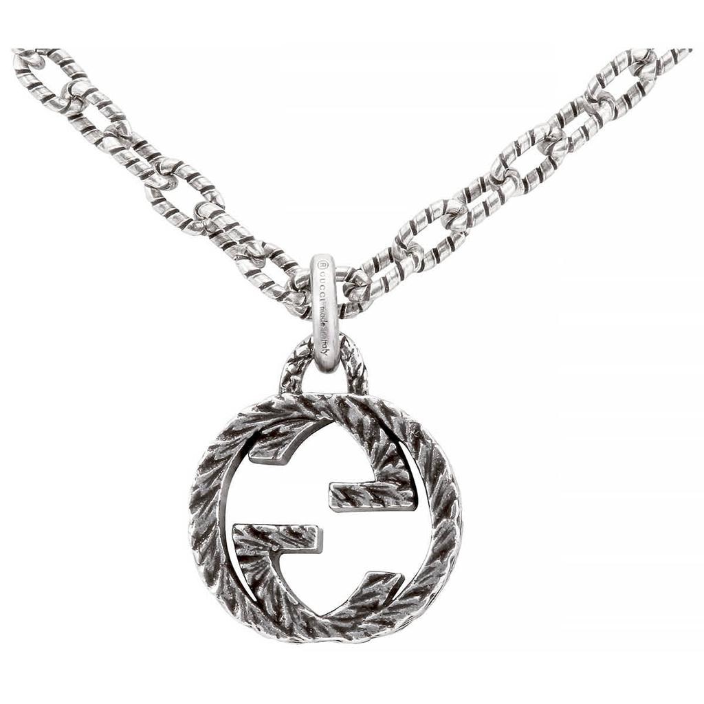 Gucci Ladies Aged Interlocking G Necklace商品第3张图片规格展示