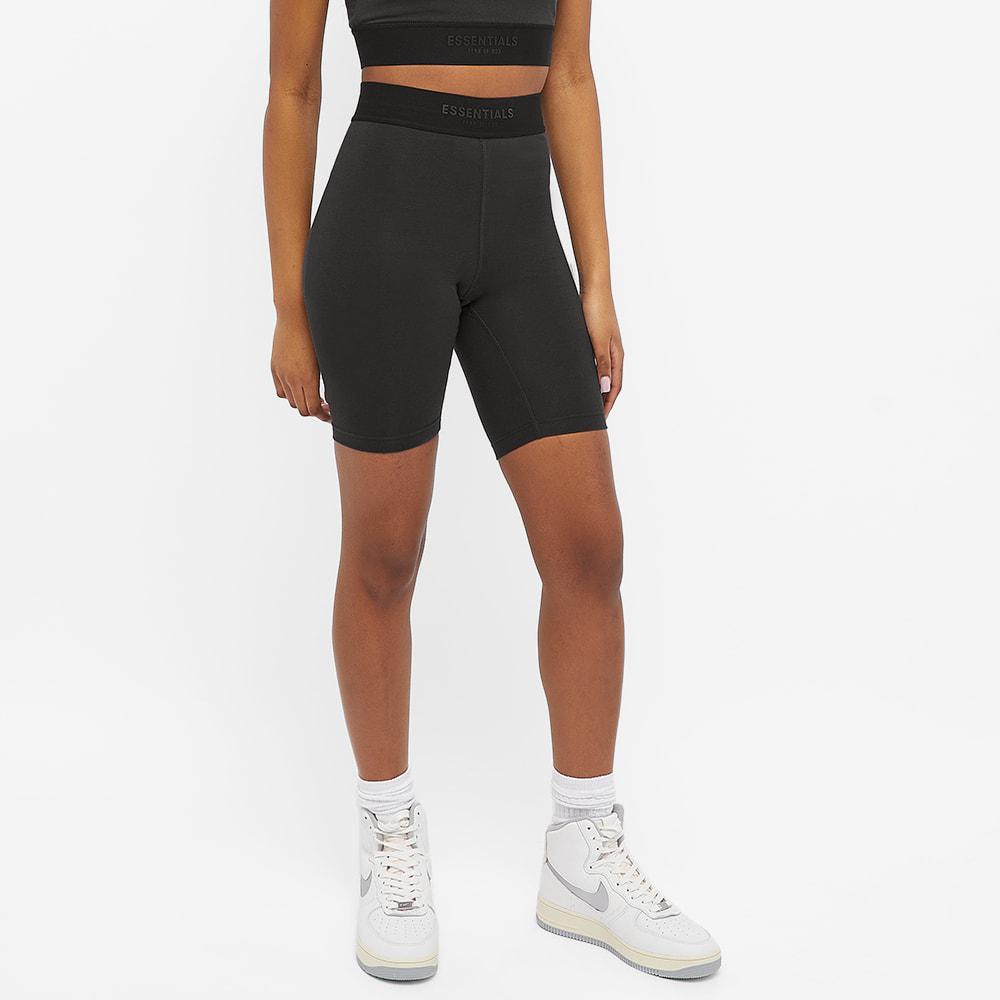 商品Essentials|Fear of God ESSENTIALS Women's Sports Cycling Short - Iron,价格¥365,第5张图片详细描述