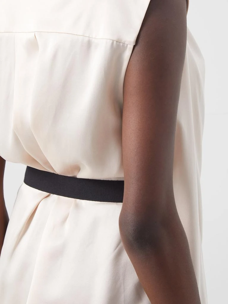 商品ROKSANDA|Andriya draped side-tie silk-satin top,价格¥2675,第3张图片详细描述