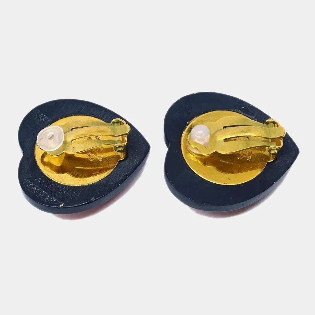 商品[二手商品] Chanel|Chanel Heart Rhinestone Clip-On Earrings,价格¥30915,第2张图片详细描述