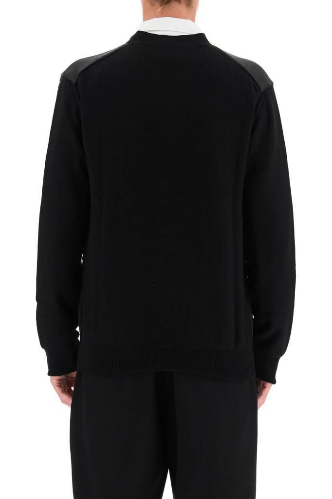 商品Comme des Garcons|Comme des garcons homme plus wool and cupro cardigan,价格¥2871,第5张图片详细描述