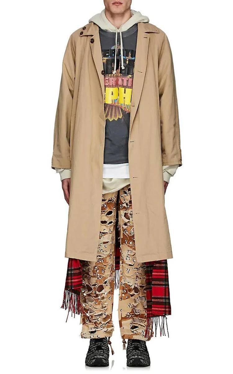 商品Vetements|Reversible 风衣,价格¥11768,第1张图片