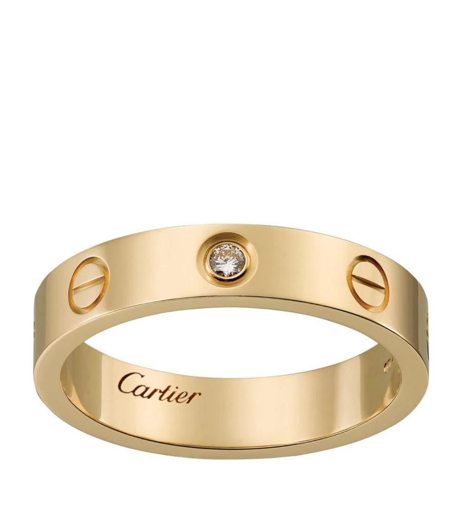 商品Cartier|Yellow Gold and Diamond LOVE Wedding Band,价格¥23961,第1张图片