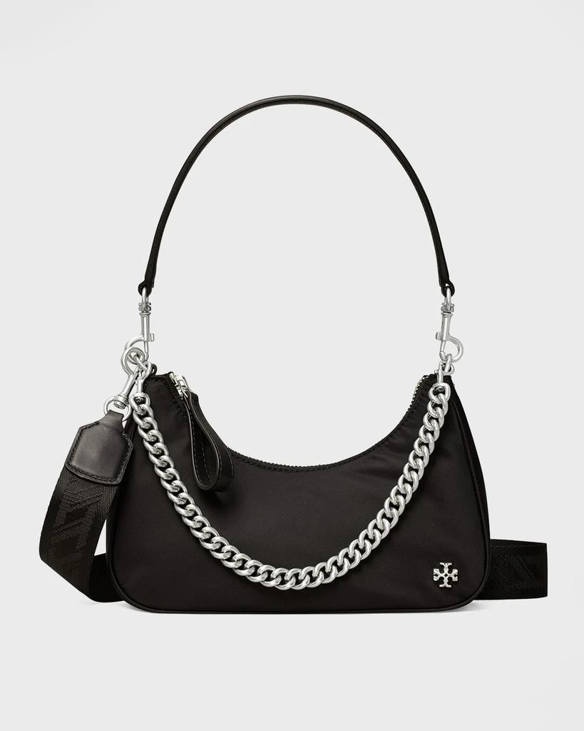 商品Tory Burch|151 Mercer Patent Small Crescent Bag,价格¥2157,第1张图片