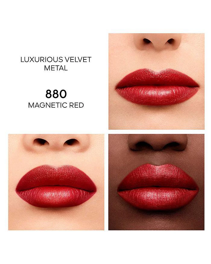 商品Guerlain|Rouge G Customizable Luxurious Velvet Metallic Lipstick,价格¥268,第3张图片详细描述