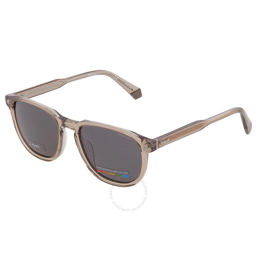 商品Polaroid|Polaroid Polarized Grey Square Men's Sunglasses PLD 4117/G/S/X 0690/M9 55,价格¥149,第3张图片详细描述