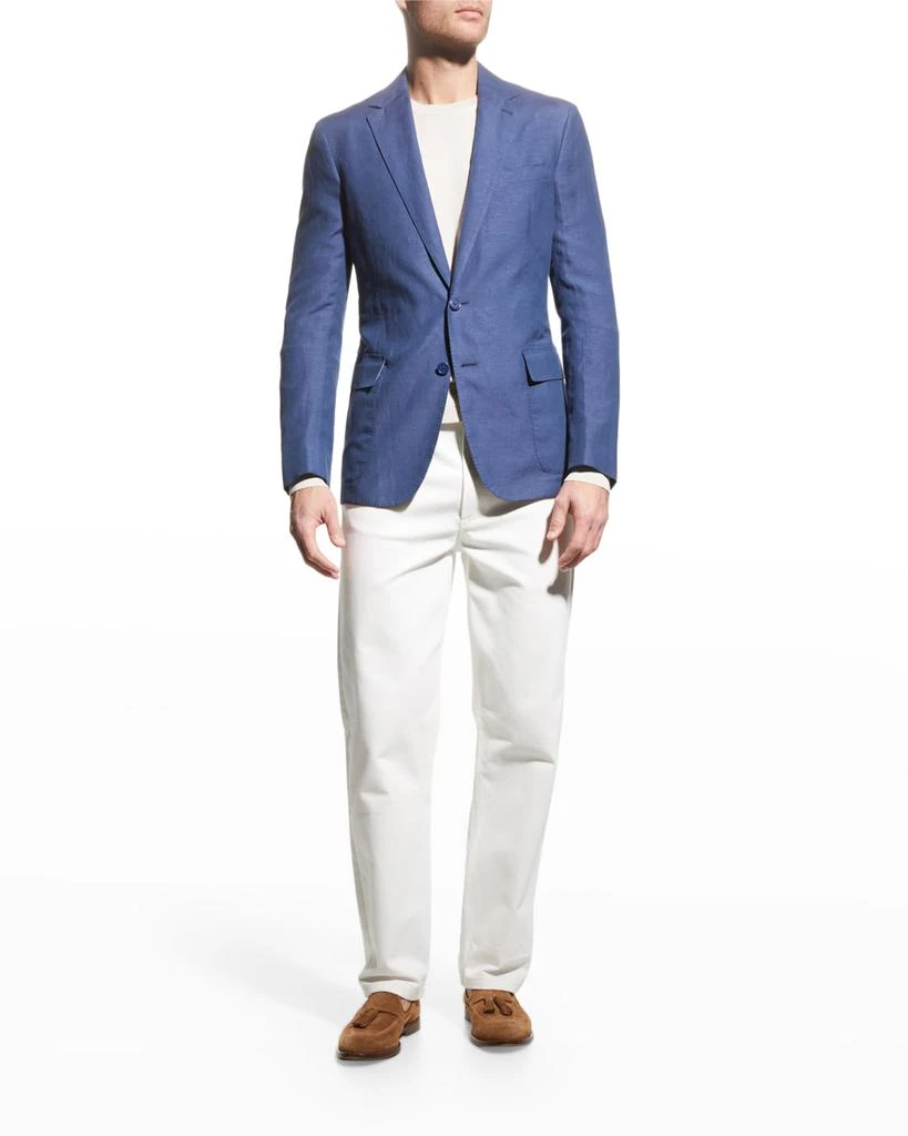 商品Ralph Lauren|Men's Silk-Linen Sport Jacket,价格¥15406,第1张图片