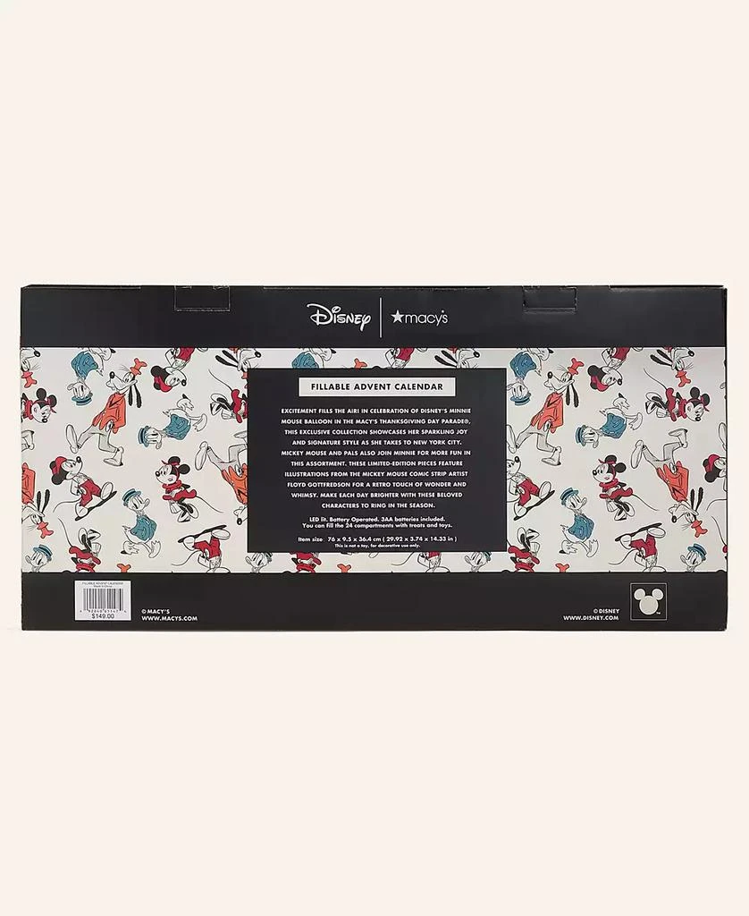 商品Disney | Macy's|Mickey Mouse & Friends Fillable LED Light Advent Calendar, Macy's Exclusive,价格¥1097,第4张图片详细描述