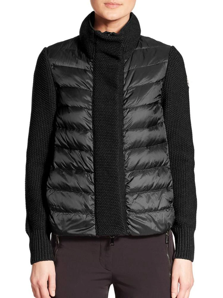 商品Moncler|Mixed-Media Cardigan,价格¥5321,第1张图片