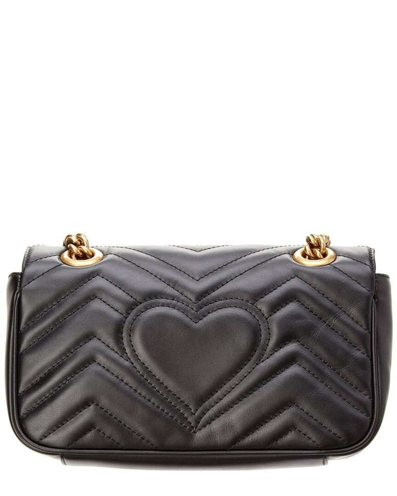 商品Gucci|Gucci GG Marmont Mini Matelasse Leather Shoulder Bag,价格¥11006详情, 第4张图片描述