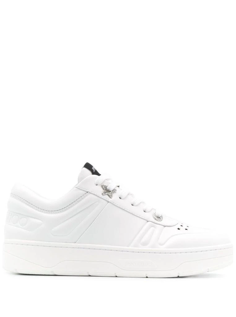 商品Jimmy Choo|Jimmy Choo Hawaii Sneakers In Leather,价格¥2470,第1张图片