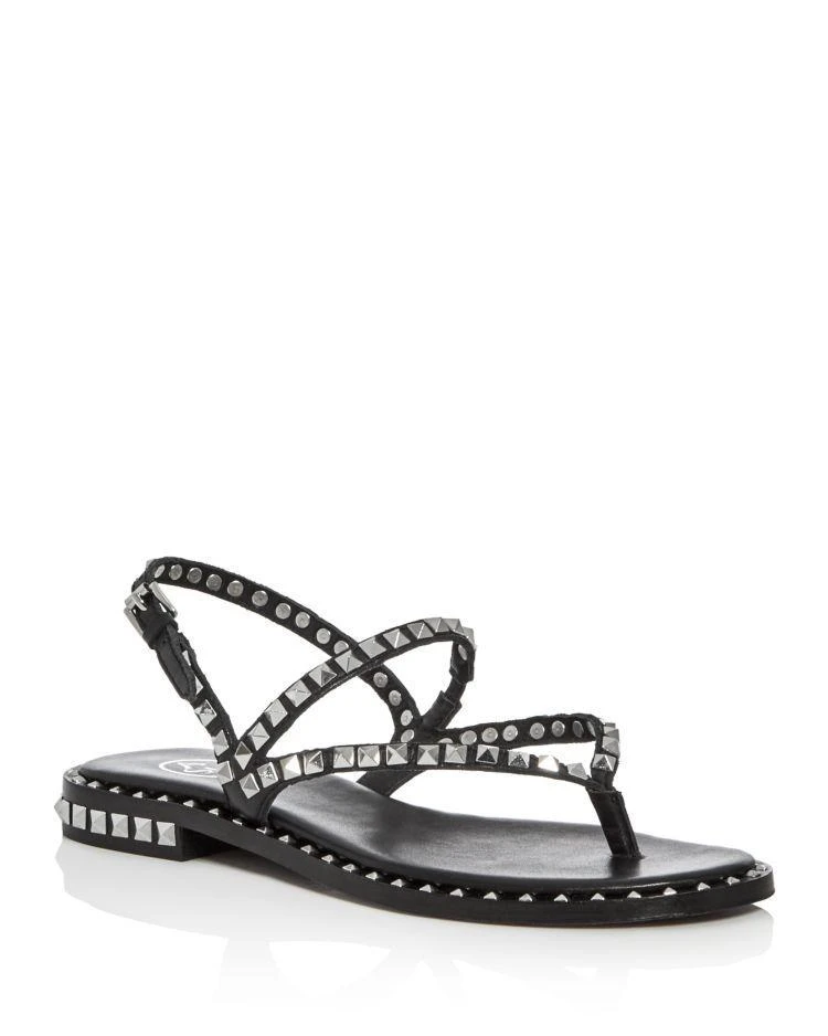 商品Ash|Peps Stud Embellished Slingback Sandals,价格¥1185,第1张图片