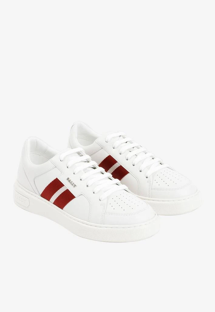 商品Bally|Moony Low-Top Sneakers in Calf Leather,价格¥2103,第3张图片详细描述