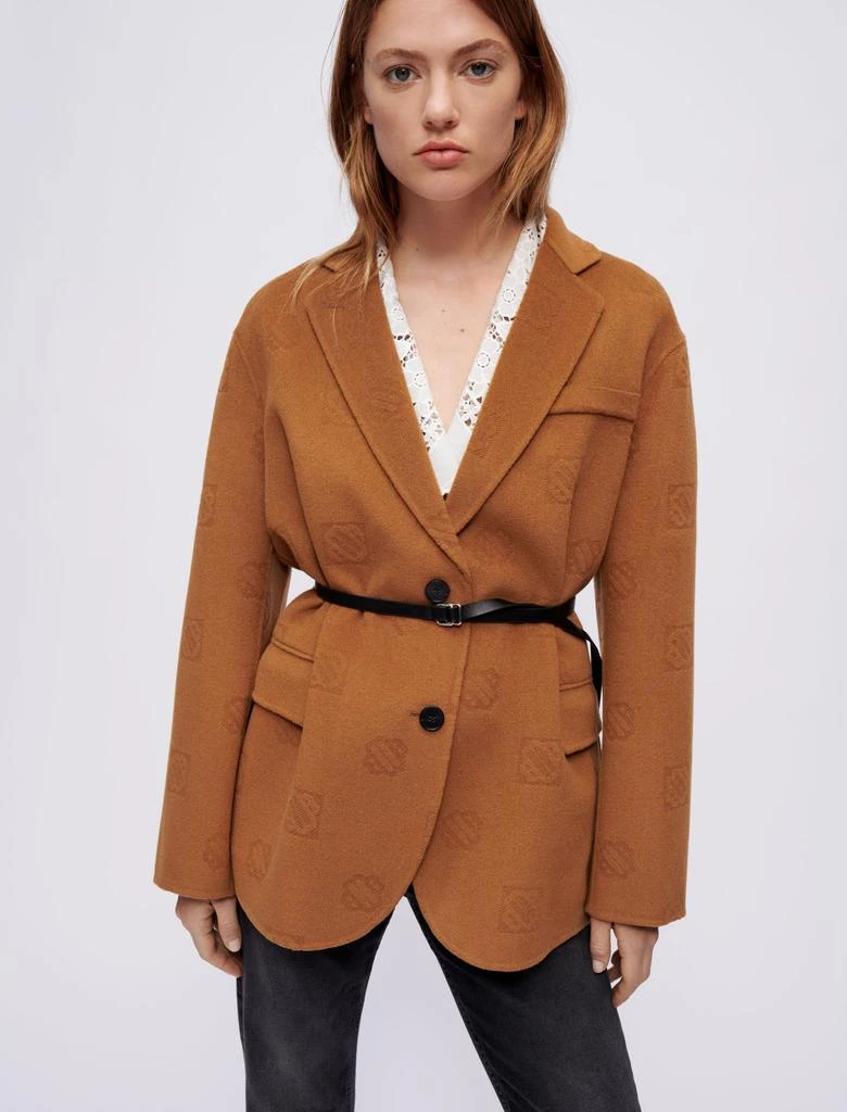 商品Maje|Maje Woman's wool Removable belt: 122GALAROVER for Fall/Winter,价格¥1654,第1张图片